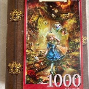 Master Pieces 1000 piece Alice in Wonderland puzzle